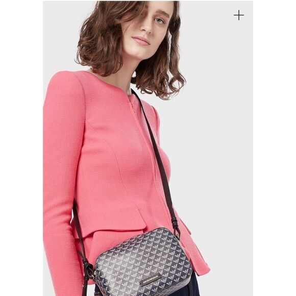 Emporio Armani 100% wool Peplum jacket size Small - Picture 3 of 13